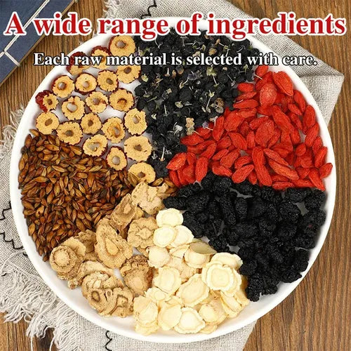 Ginseng Mulberry Five Treasure Tea