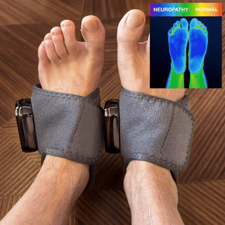 🦶 RelaxStep Electric Foot & Ankle Massager | Heated Wrap for Pain Relief