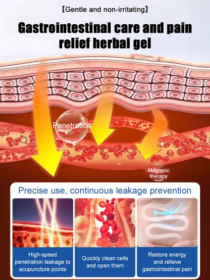 [Gentle and non-irritating] Gastrointestinal care and pain relief herbal gel