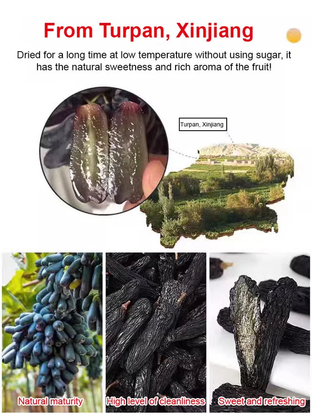 [King of Raisins] Turpan Sapphire Raisins | Helps regulate blood sugar