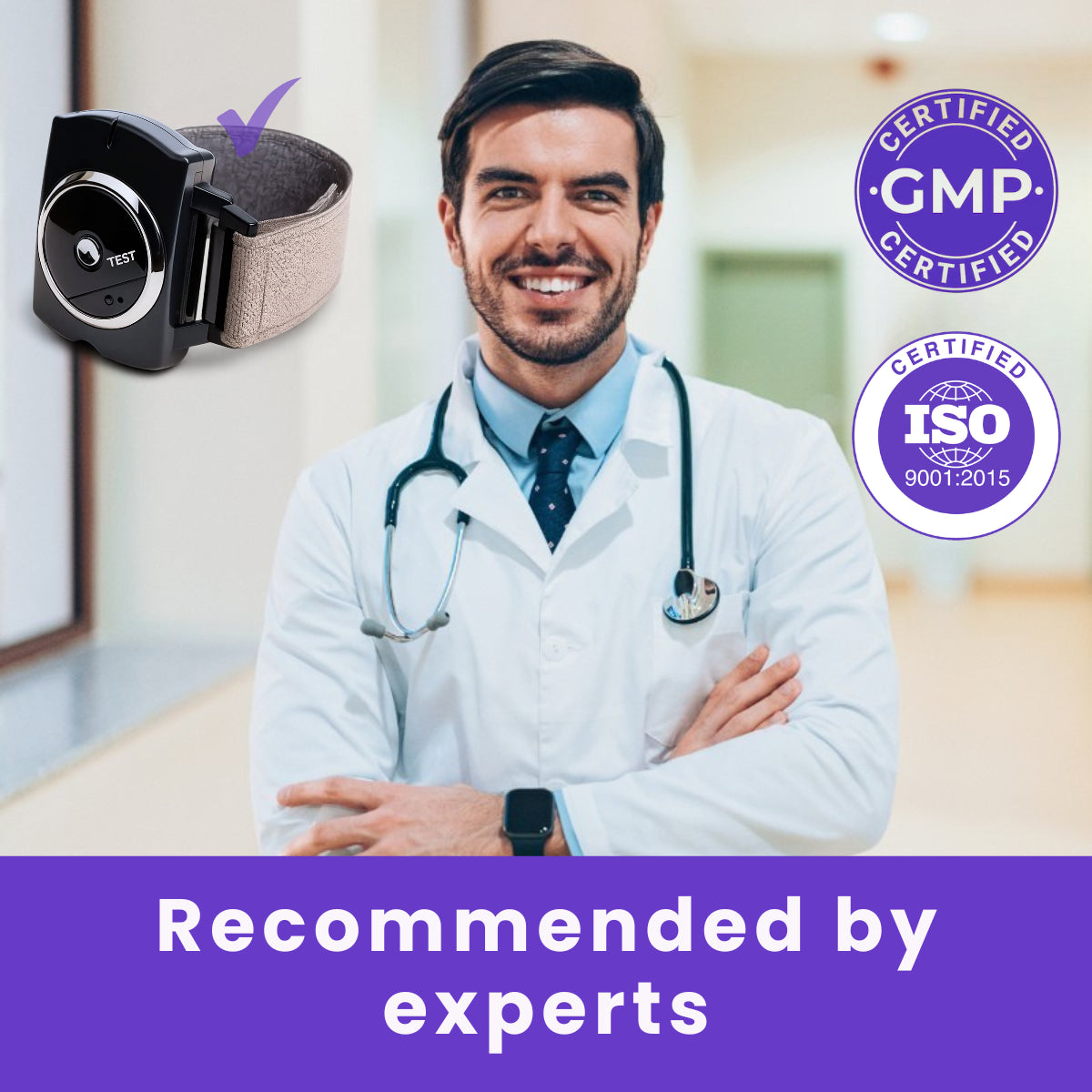 Snorecalm™ Device | Stops 96% of Snoring Instantly!