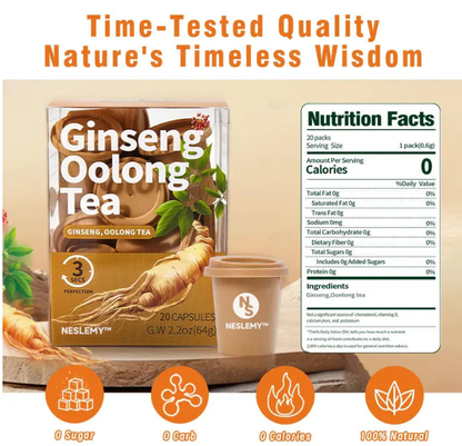 NESLEMY™ Ginseng Oolong Wellness Tea