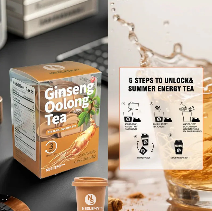 NESLEMY™ Ginseng Oolong Wellness Tea