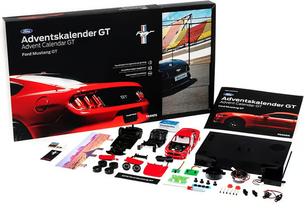 Ford Mustang GT Advent Calendar 1:24