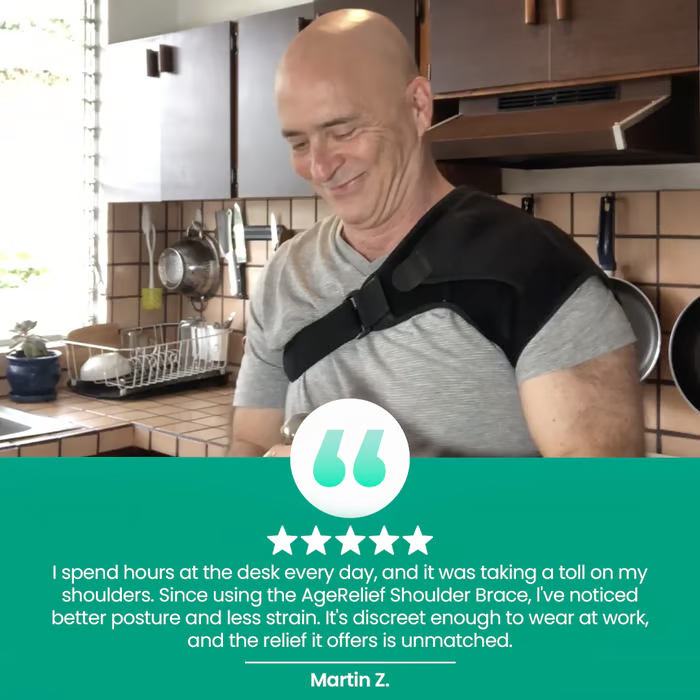 AgeRelief™ Orthopedic Compression Shoulder Brace