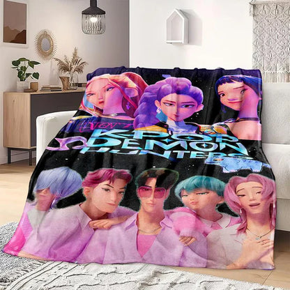 K-Pop Demon Hunter Blanket