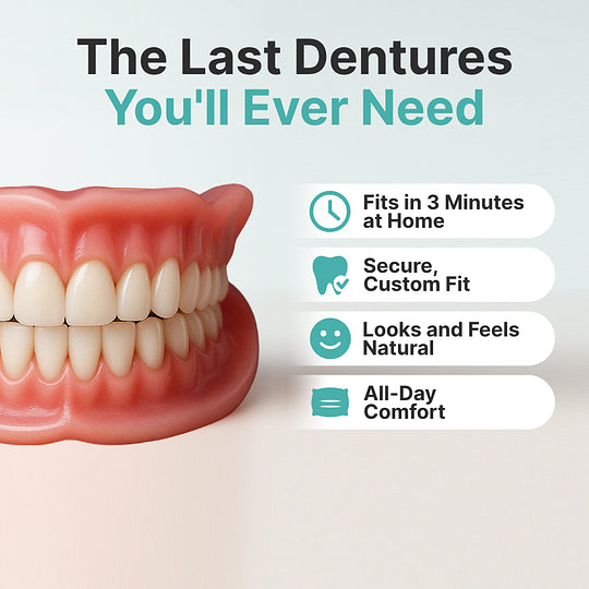 🌎Ends Today: 70% OFF! ROSOPL™ Custom-Fit Full Functional DenturesMake you more confident