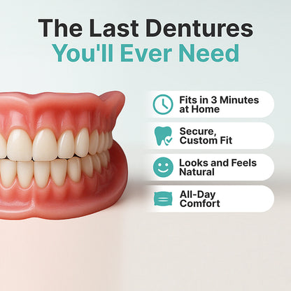 🌎Ends Today: 70% OFF! ROSOPL™ Custom-Fit Full Functional DenturesMake you more confident