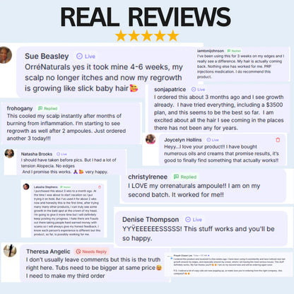 OrréNaturals™ Hair Revival Ampoule