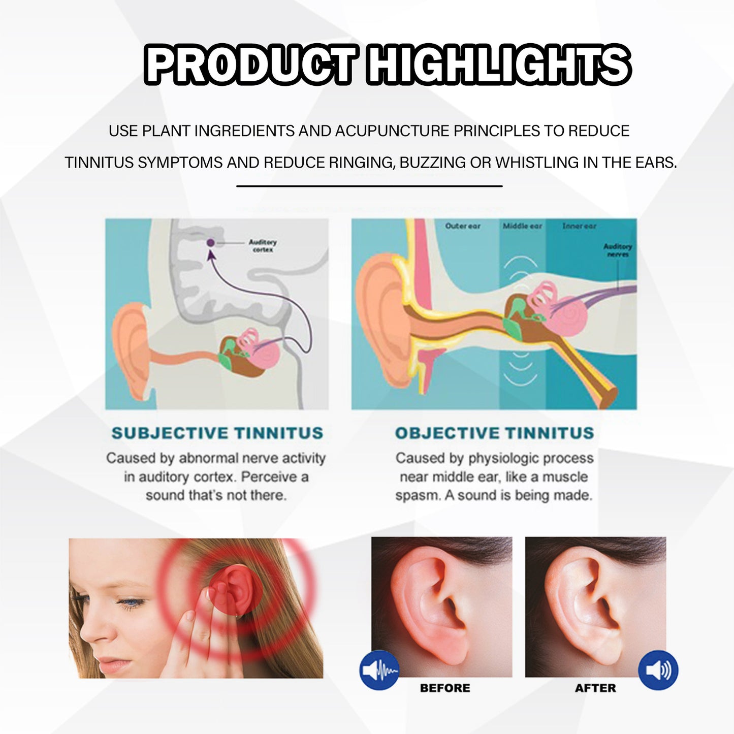 Relieflogix Tinnitus Therapy Pen | Stop tinnitus for good in 7 days