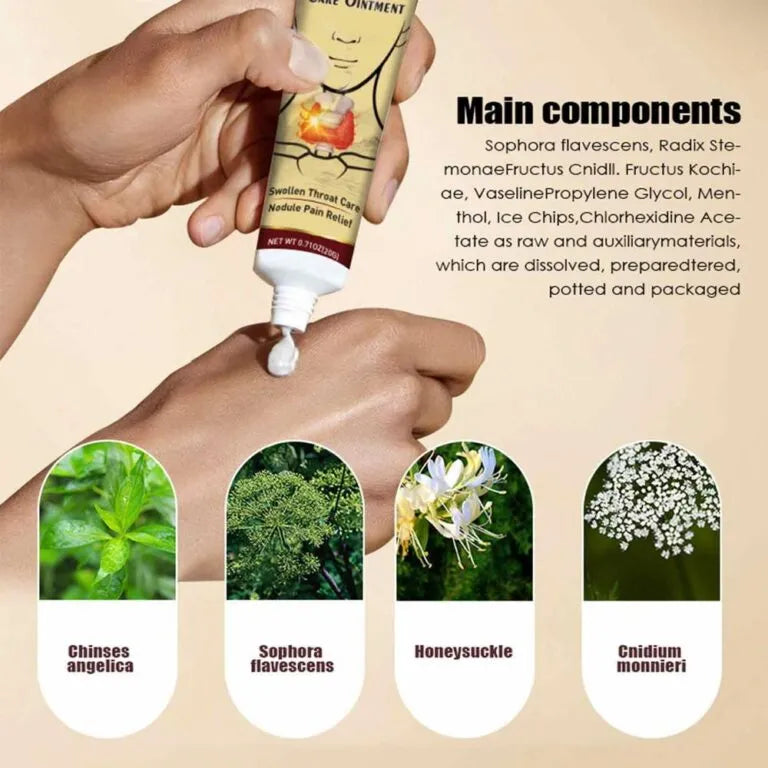 Sumiphen Thyroid Care Ointment | Topical ointment used to relieve goiter, sore throat, and pain from thyroid nodules.