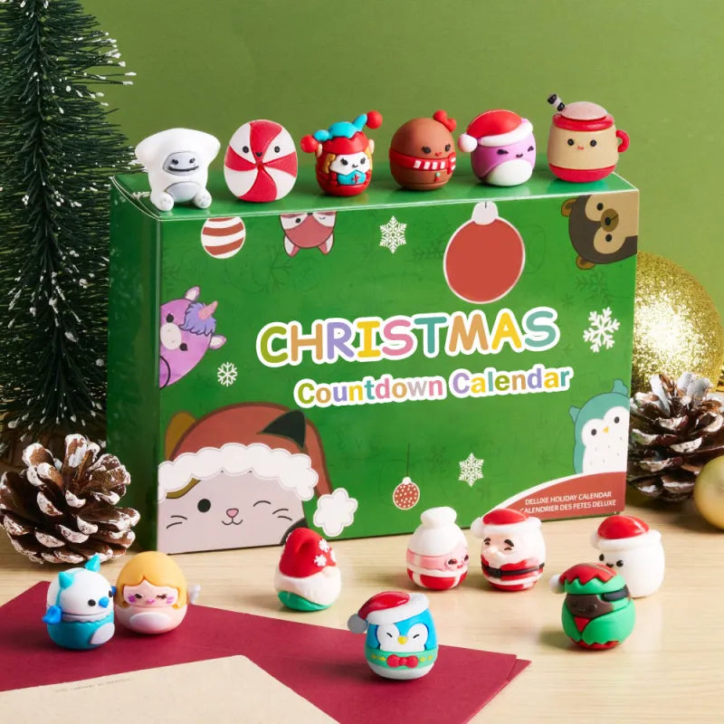 🎄Squishmallows Original 24-Day Micromallows Holiday Plush Advent Calendar🎄