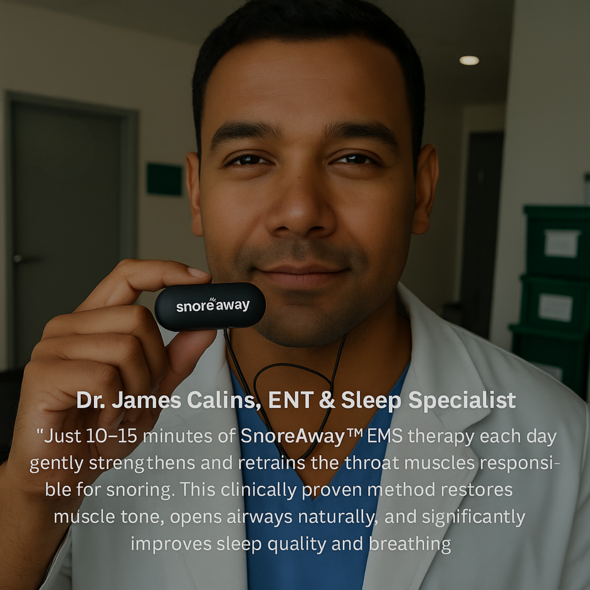 SnoreAway™ | Anti-Snoring Neurostimulation Device