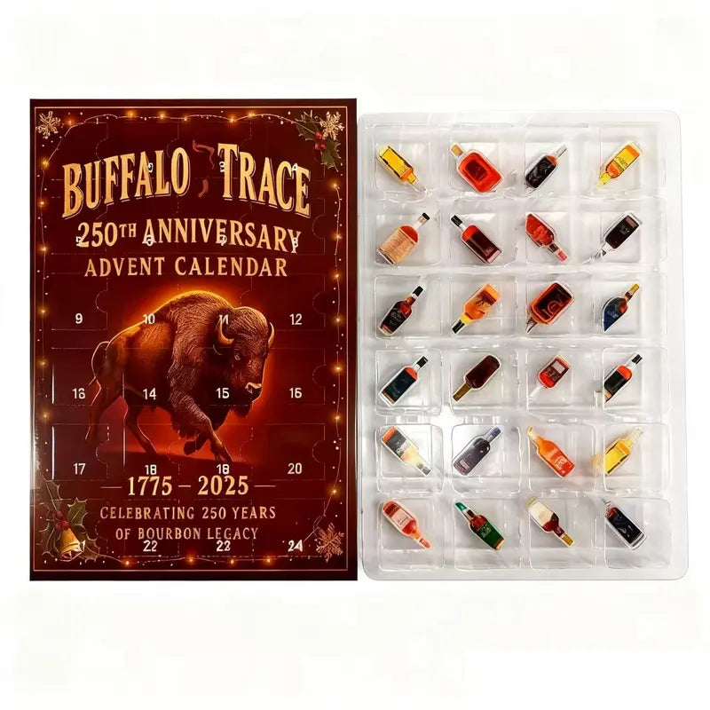 2025 Mini Whisky 3D Christmas Calendar Blind Box