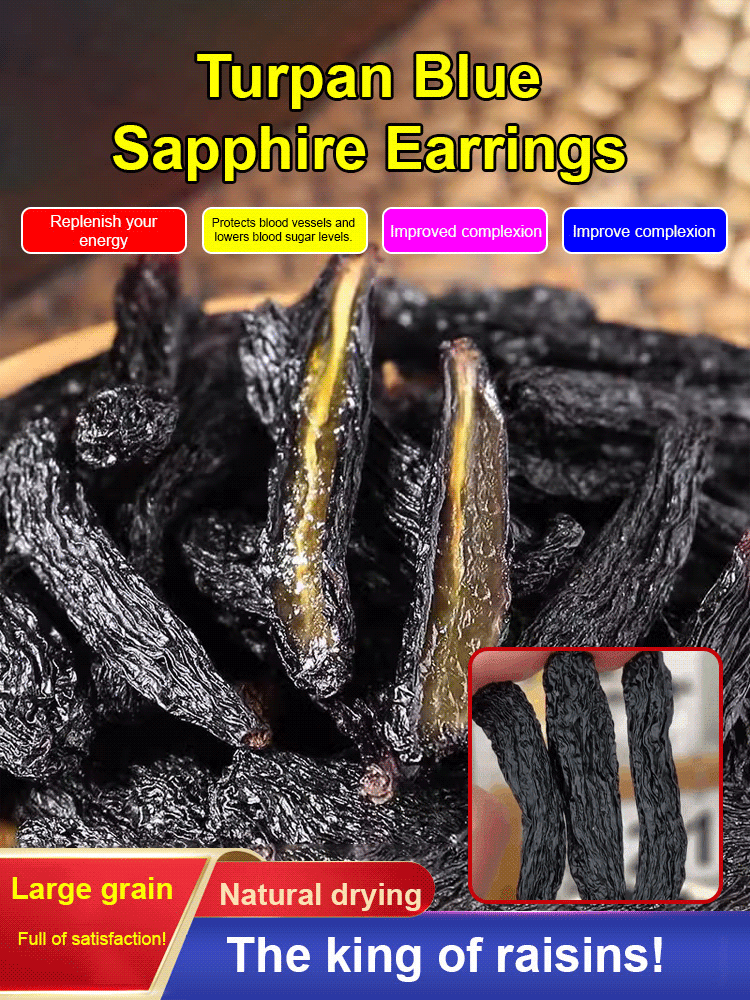 [King of Raisins] Turpan Sapphire Raisins | Helps regulate blood sugar