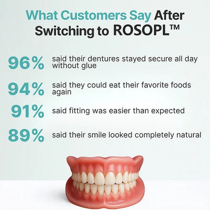 🌎Ends Today: 70% OFF! ROSOPL™ Custom-Fit Full Functional DenturesMake you more confident